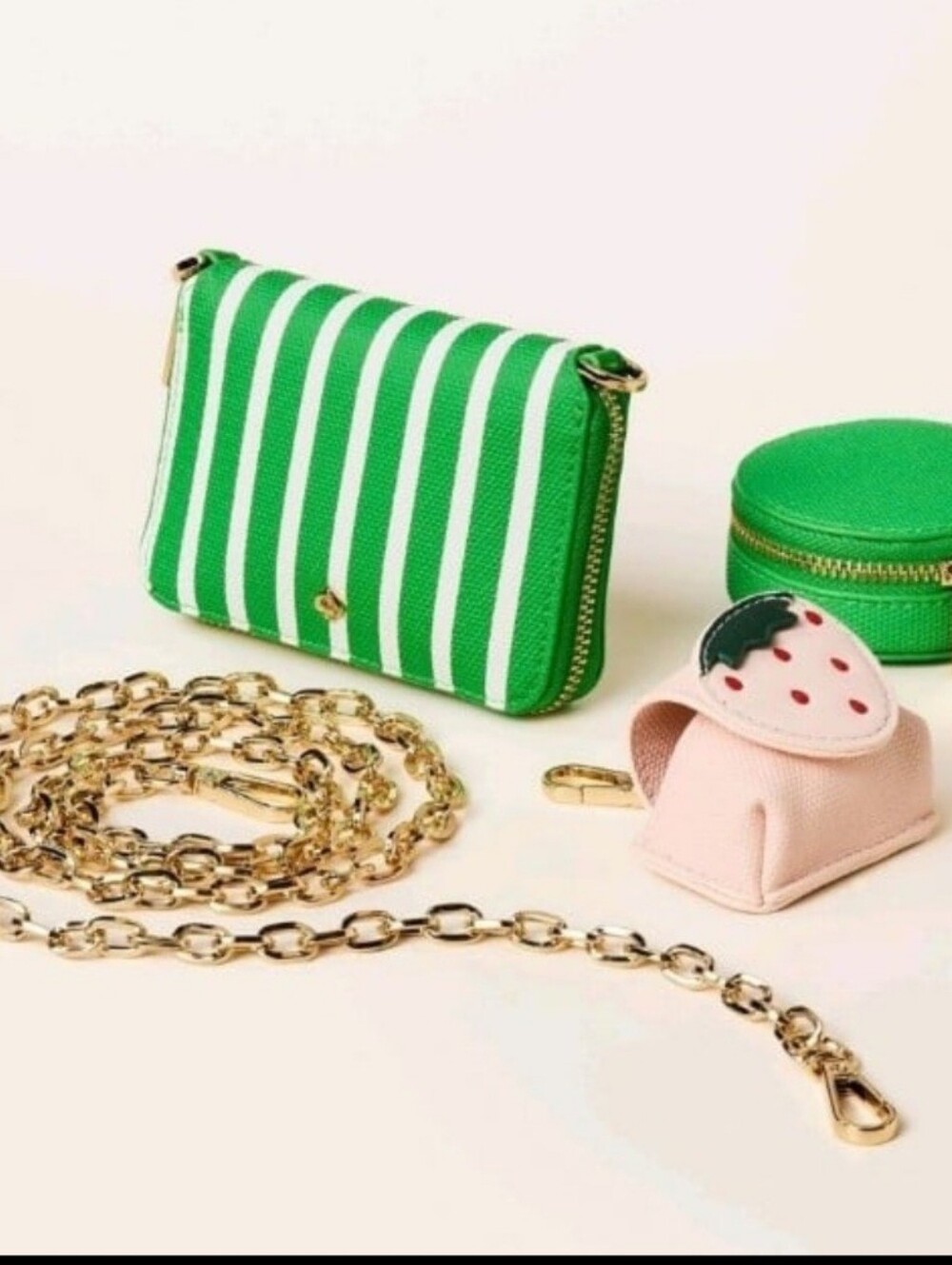 Kate Spade New York X. Stripe Knit Mini Crossbody Bag. - Picture 2 of 3